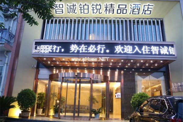 汉中智诚铂锐精品酒店弧形自动门