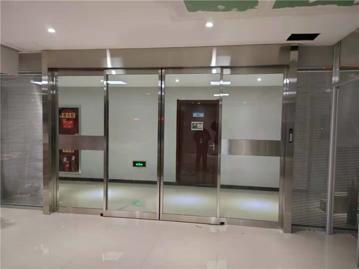 西安沣东华能热力办公室自动门